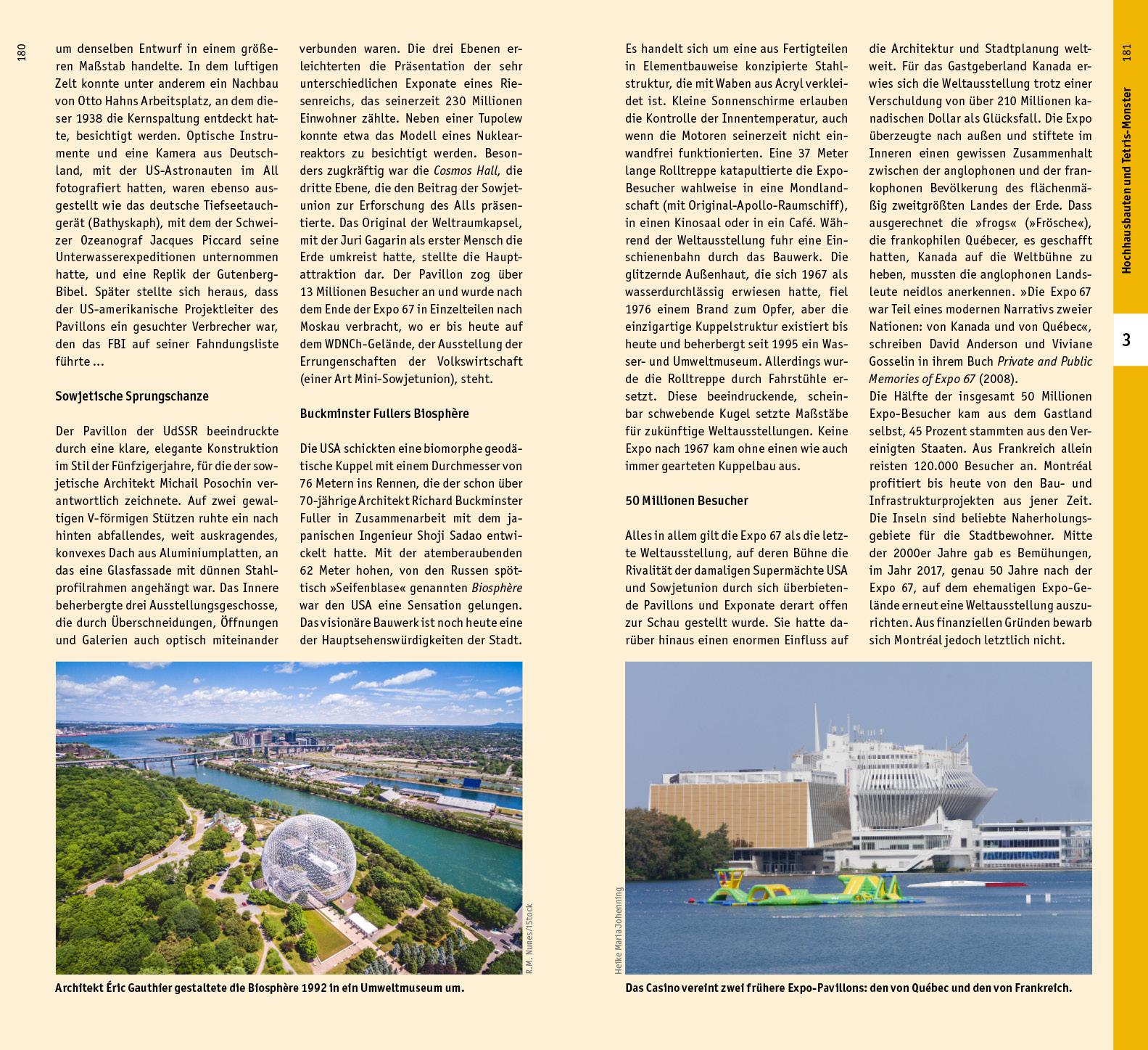 Beispielinhalt (Bild) Montréal. Architekturführer