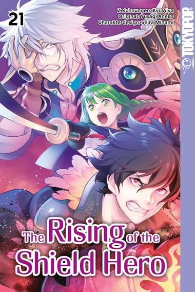 Vorderes Coverbild The Rising of the Shield Hero 21