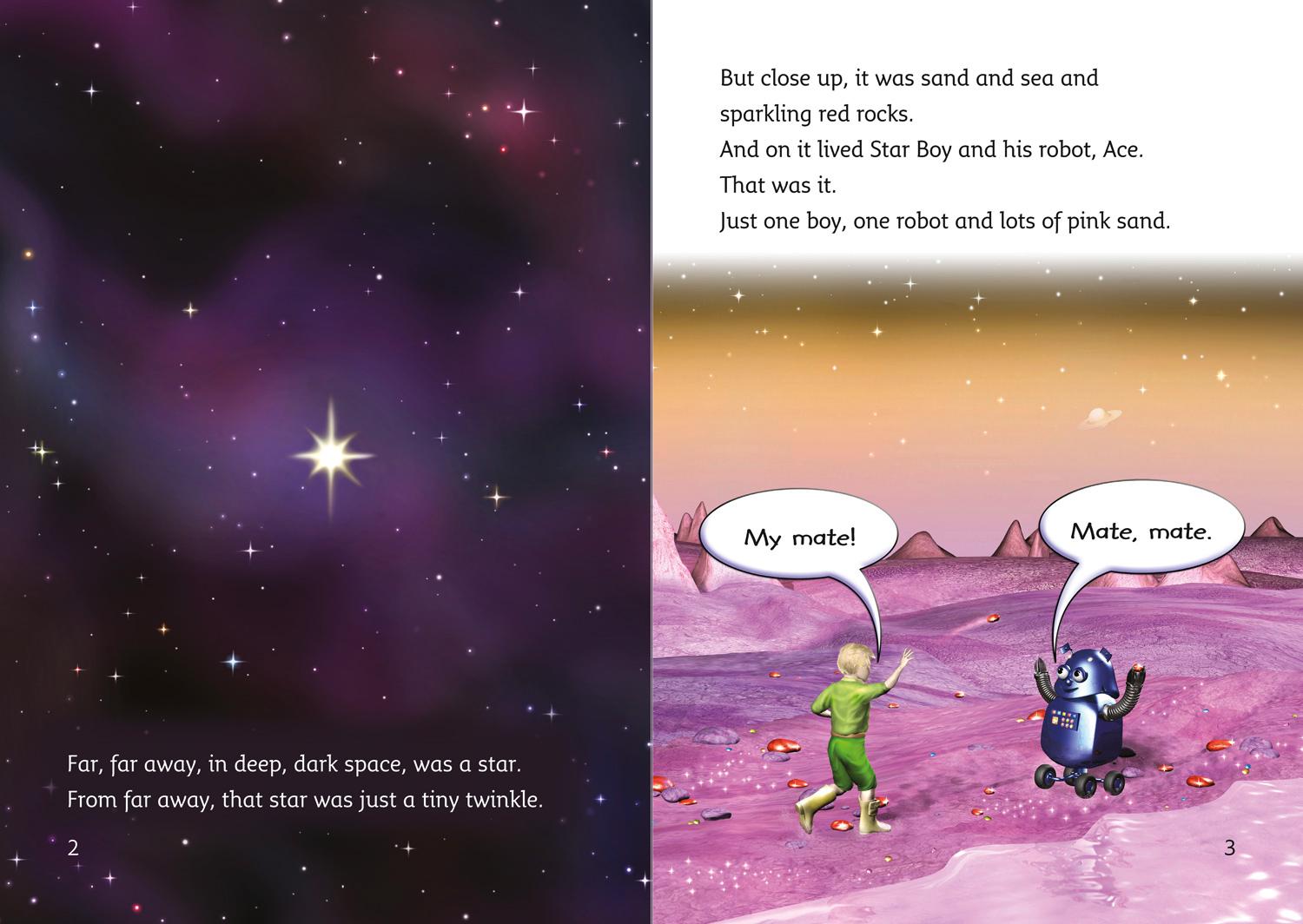 Beispielinhalt (Bild) Star Boy's Surprise