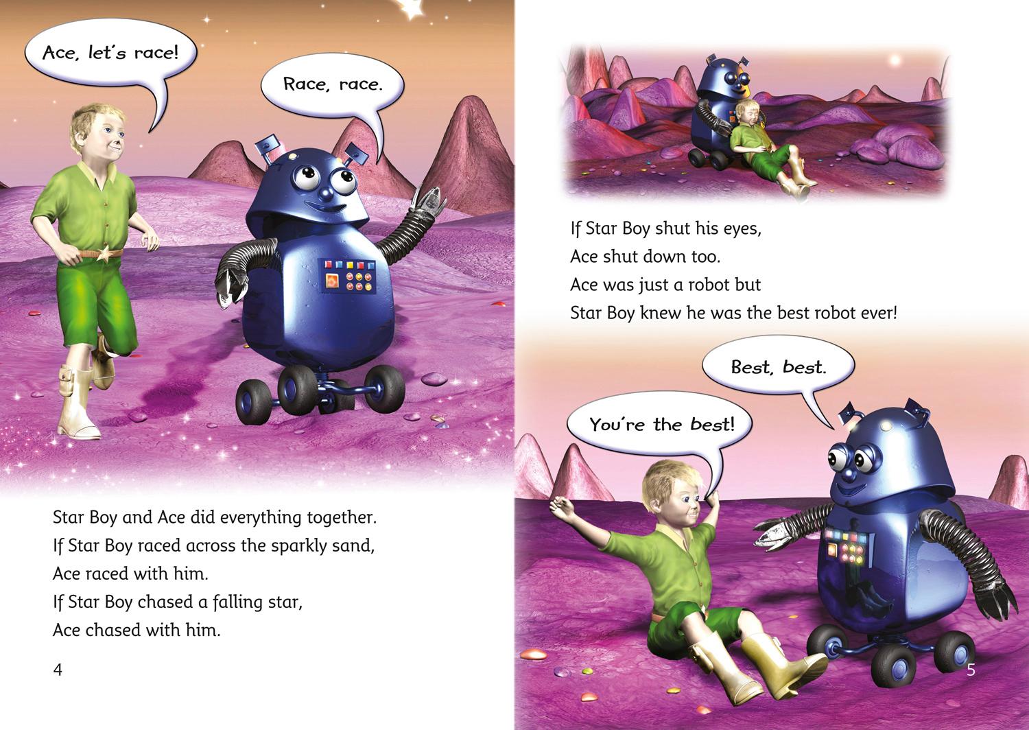 Beispielinhalt (Bild) Star Boy's Surprise