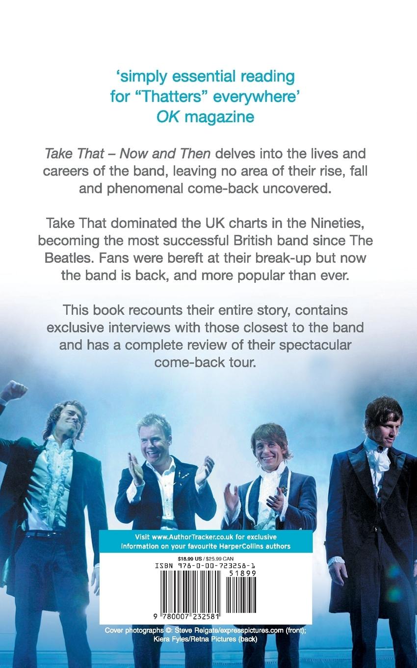 Rückseitencover Take That - Now and Then