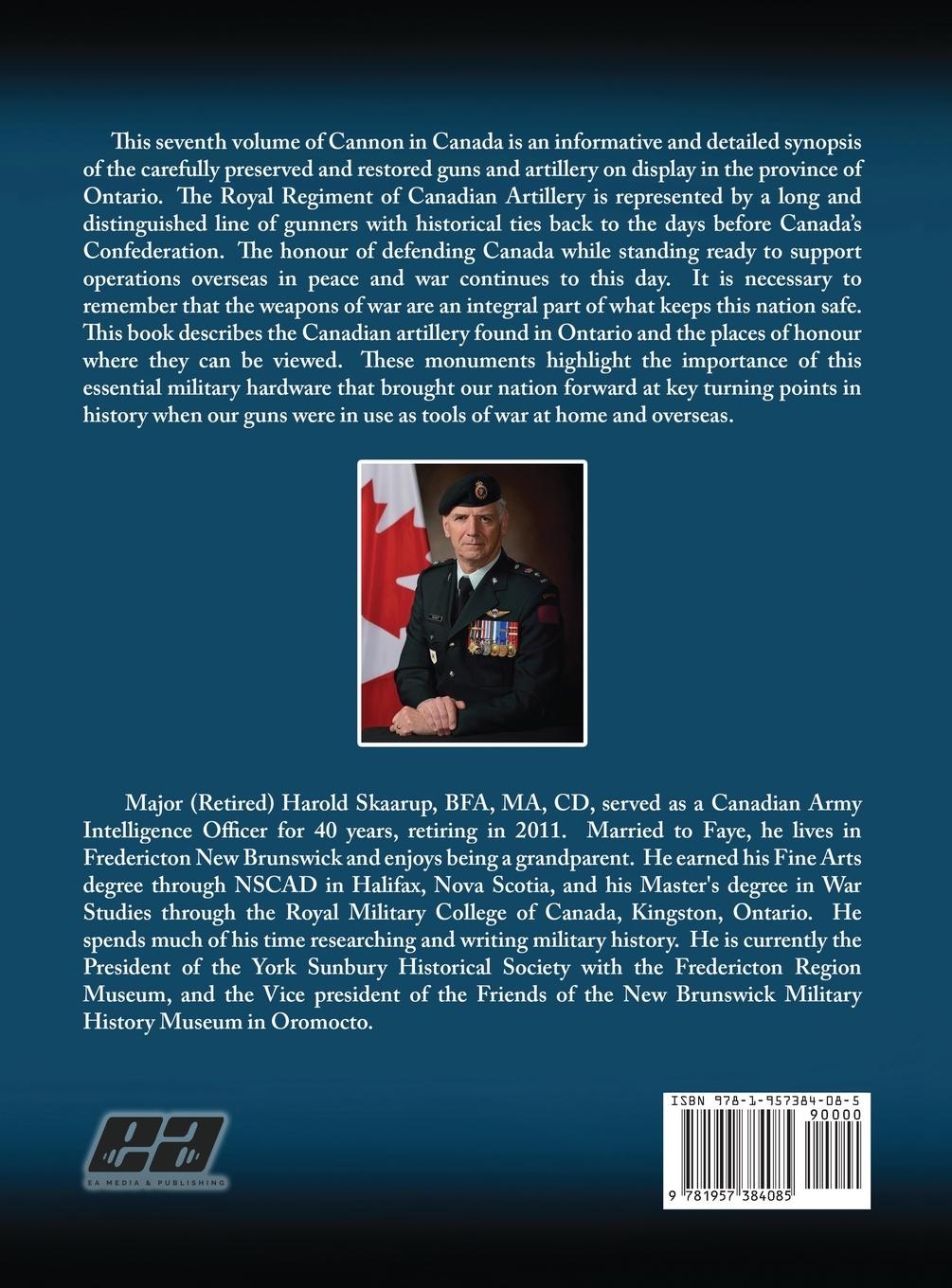 Rückseitencover Cannon in Canada, Province by Province, Volume 7