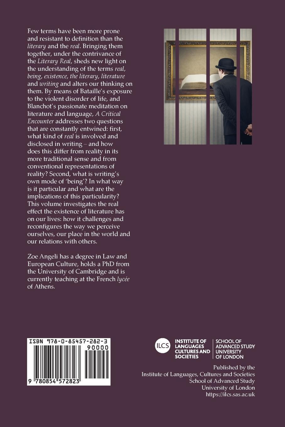 Rückseitencover A Critical Encounter