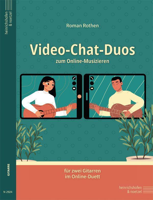 Vorderes Coverbild Video-Chat-Duos. Spielpartitur