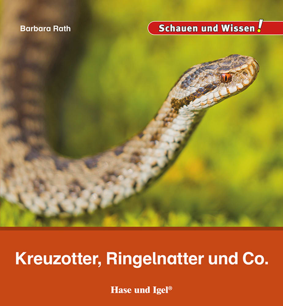 Vorderes Coverbild Kreuzotter, Ringelnatter und Co.