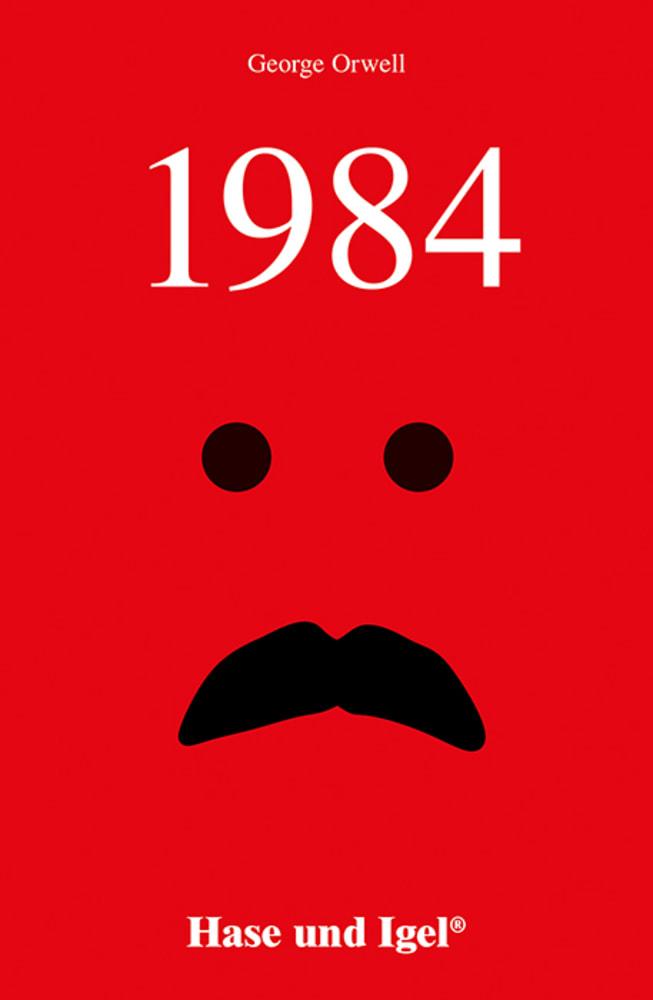 Vorderes Coverbild 1984. Schulausgabe