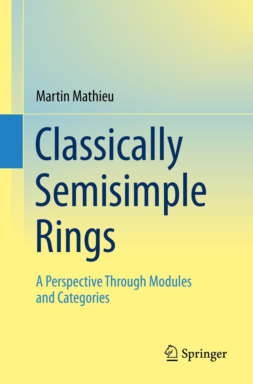 Vorderes Coverbild Classically Semisimple Rings