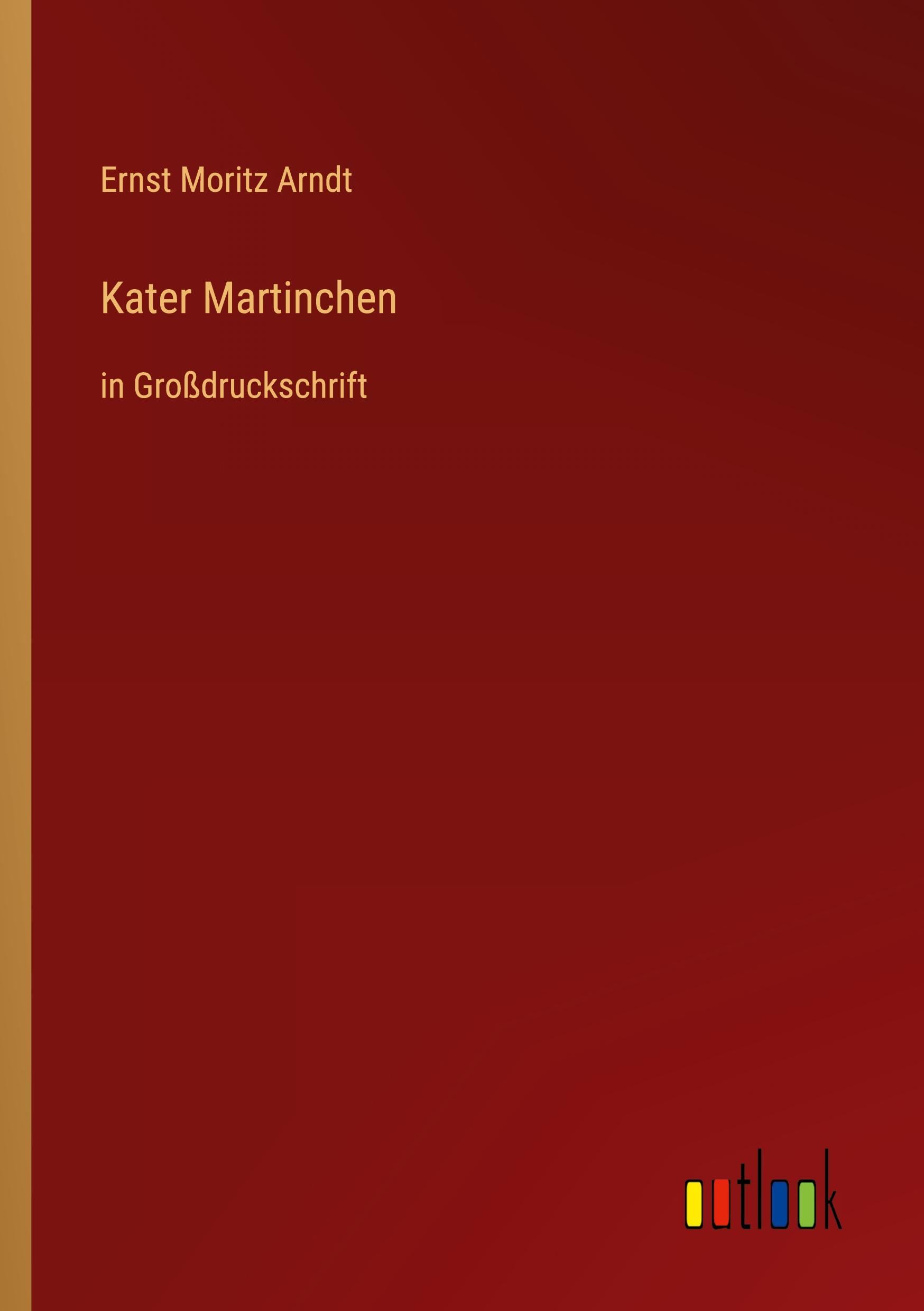 Vorderes Coverbild Kater Martinchen