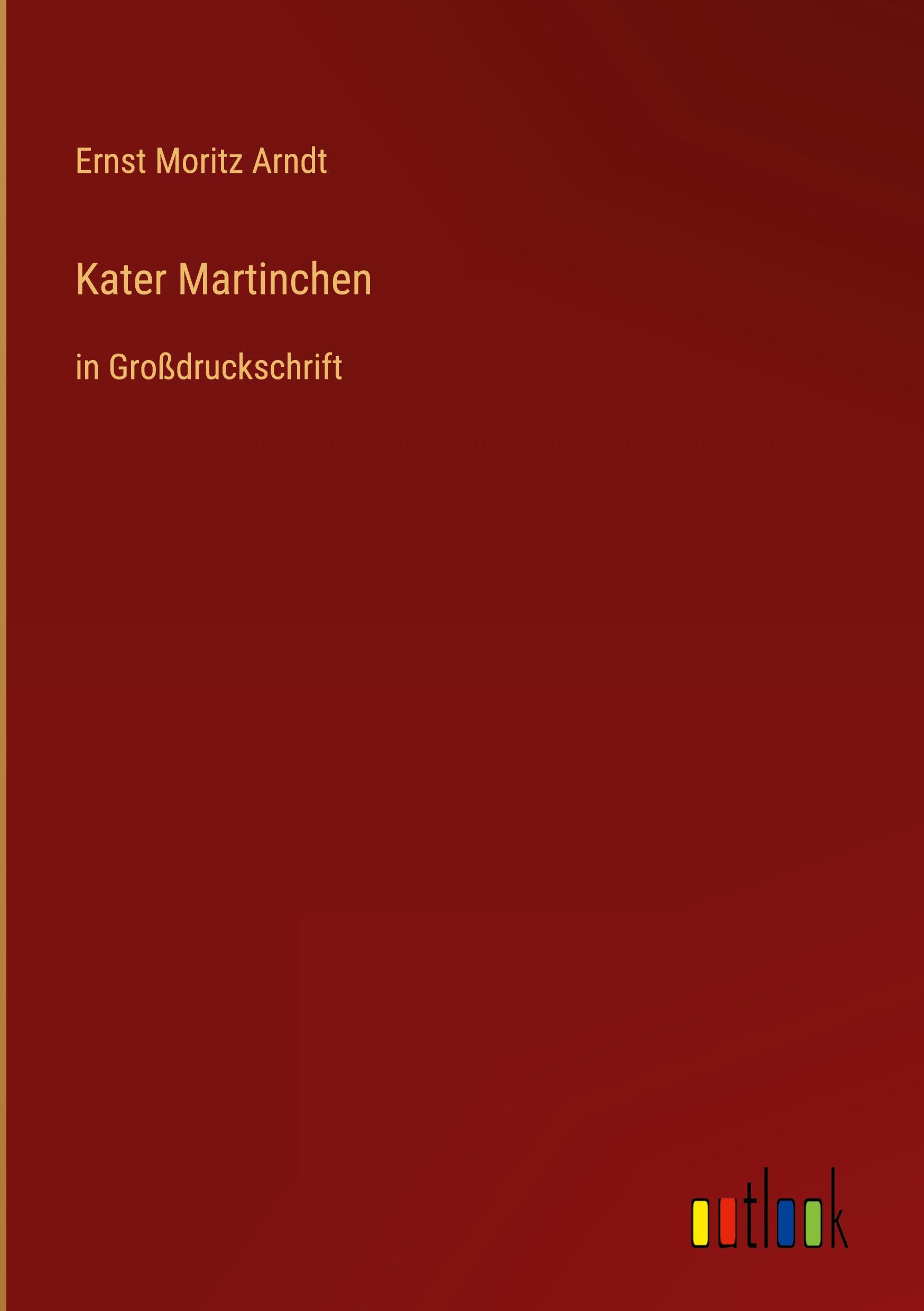 Vorderes Coverbild Kater Martinchen
