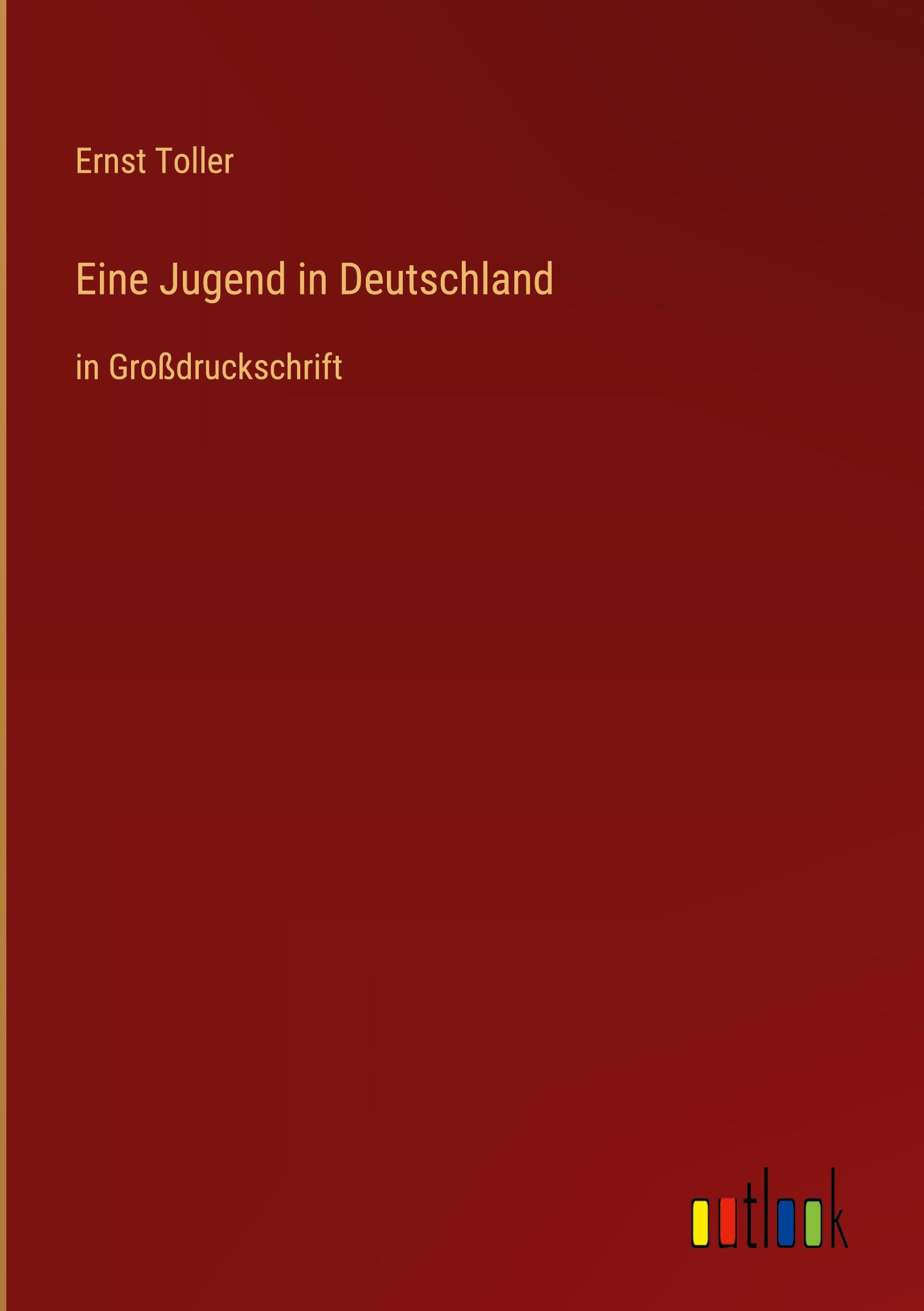 Vorderes Coverbild Eine Jugend in Deutschland
