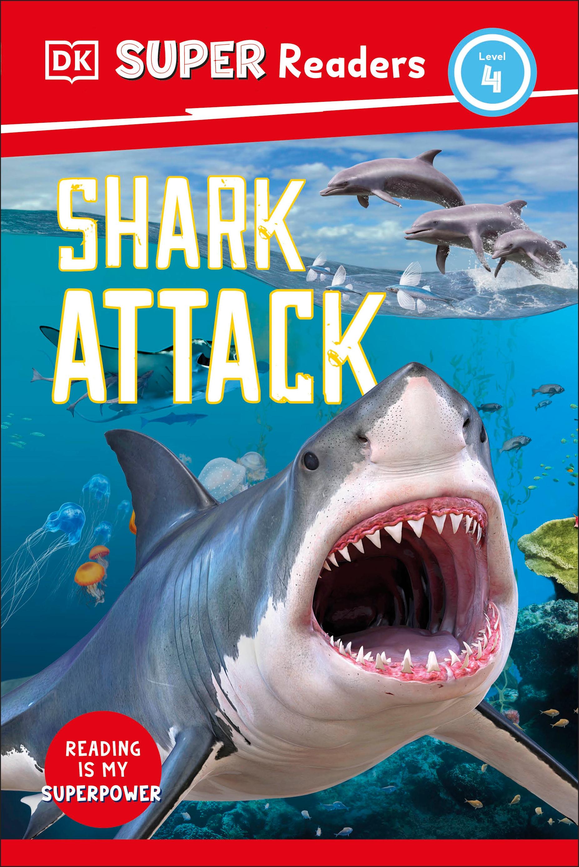 Vorderes Coverbild DK Super Readers Level 4 Shark Attack