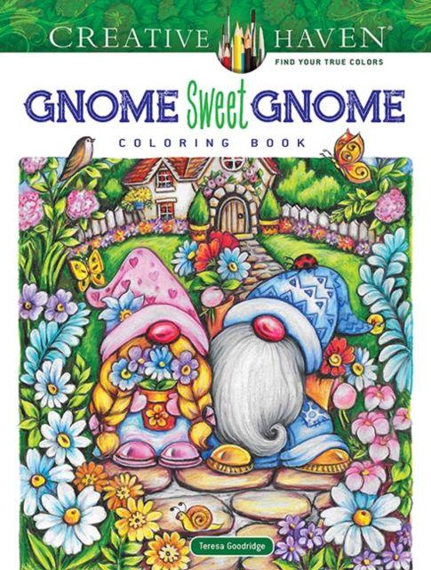 Vorderes Coverbild Creative Haven Gnome Sweet Gnome Coloring Book