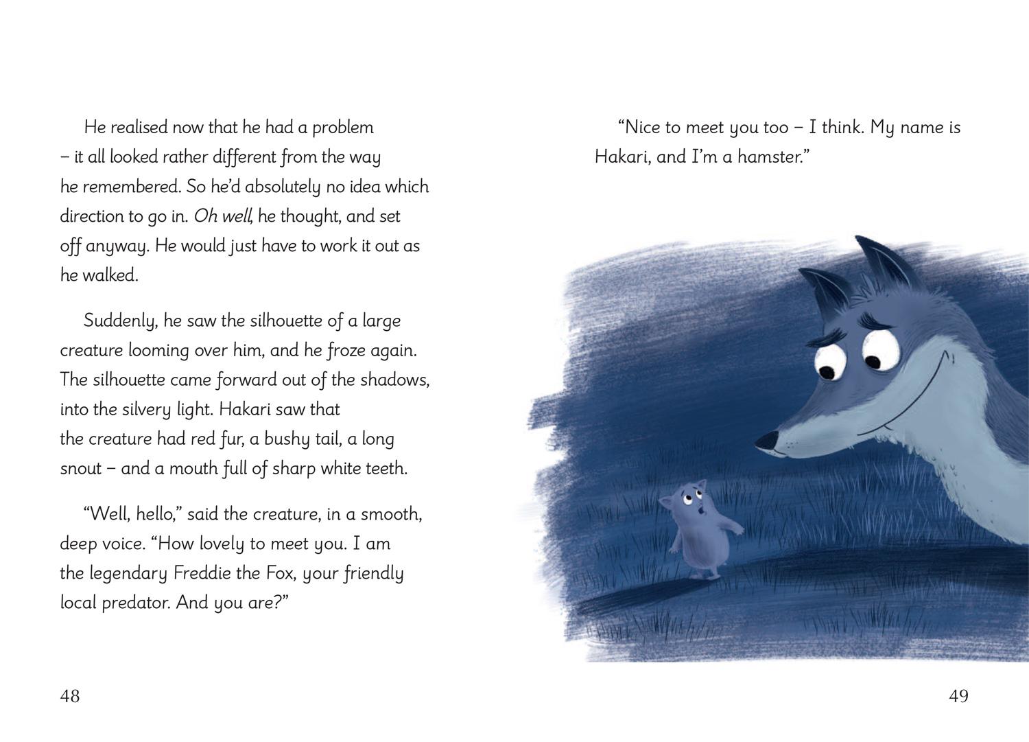 Beispielinhalt (Bild) Hakari and the Great Secret