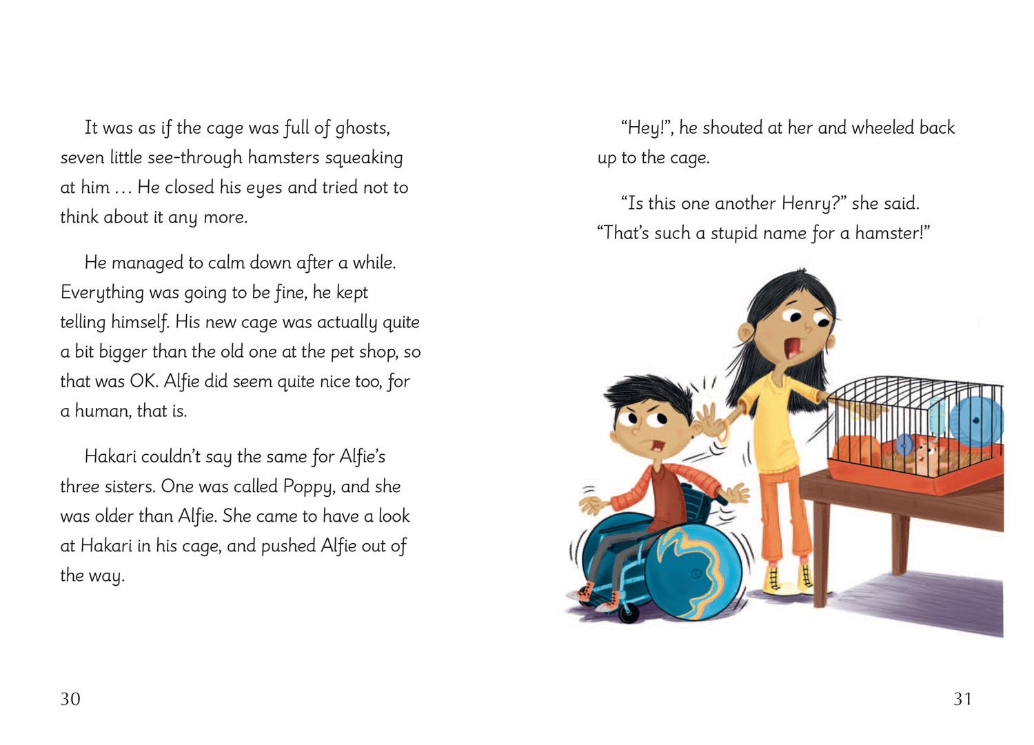 Beispielinhalt (Bild) Hakari and the Great Secret