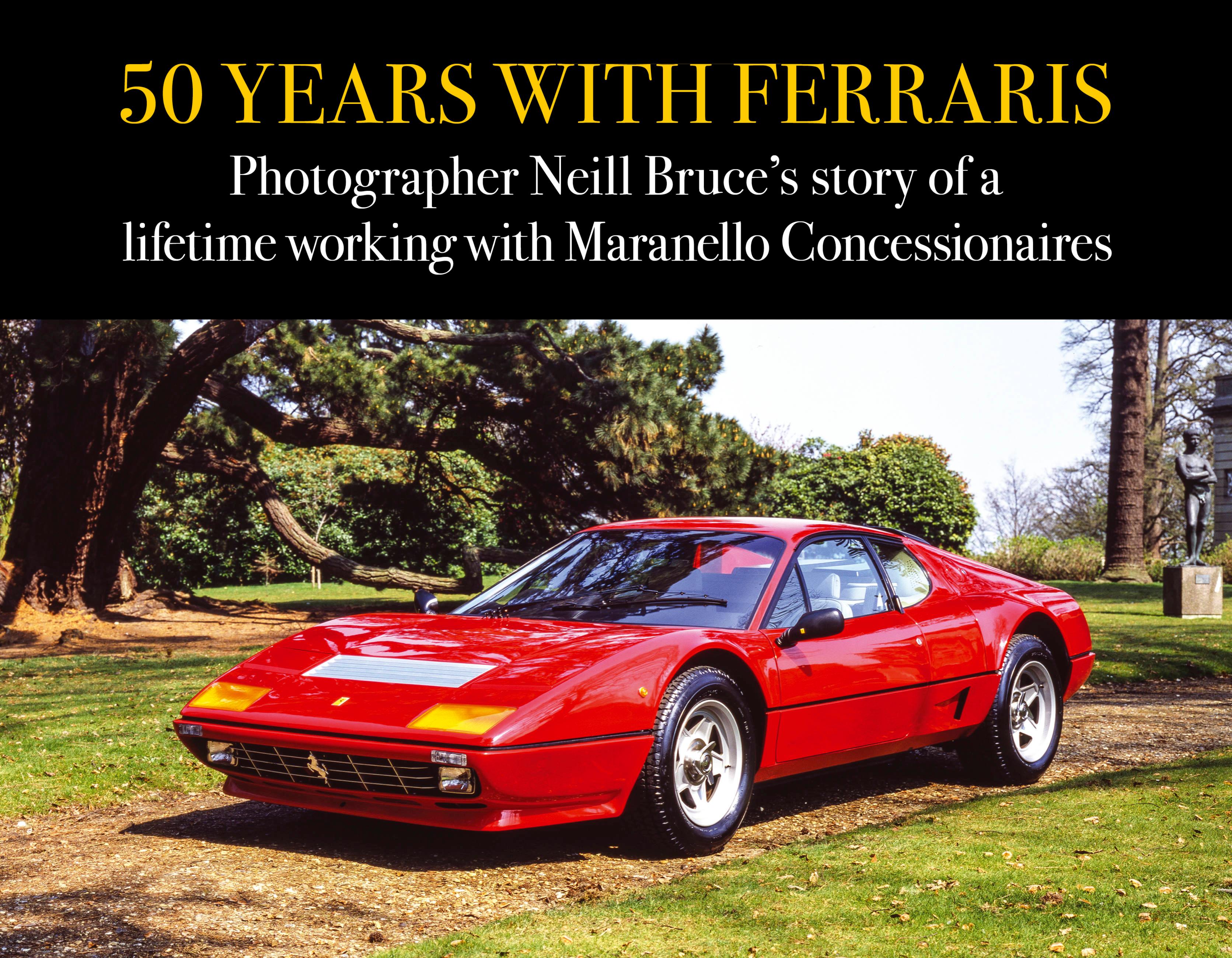Vorderes Coverbild 50 Years with Ferraris