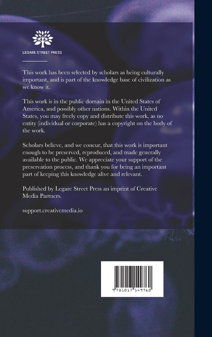 Rückseitencover A Monograph of the Foraminifera of the North Pacific Ocean