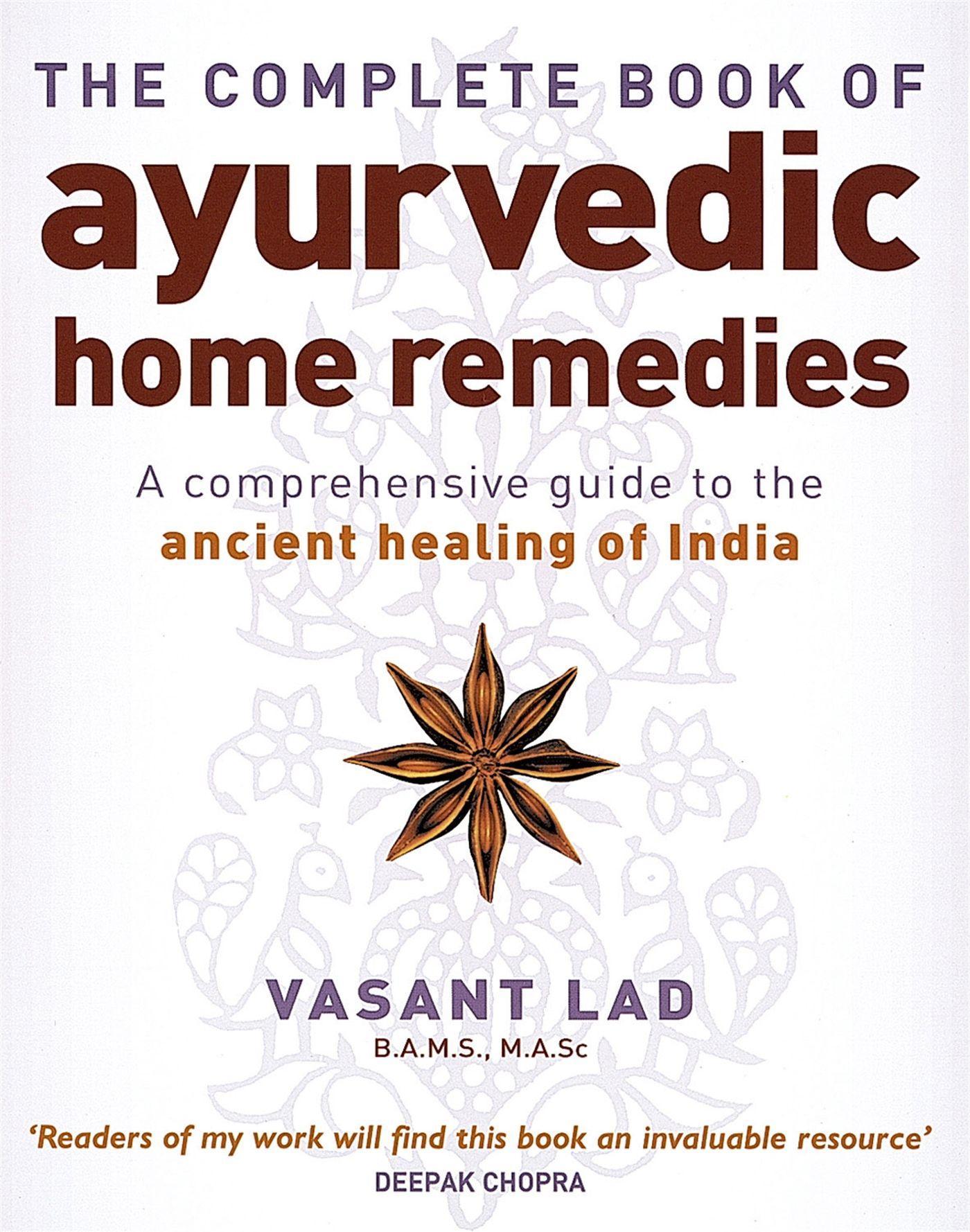 Vorderes Coverbild The Complete Book Of Ayurvedic Home Remedies