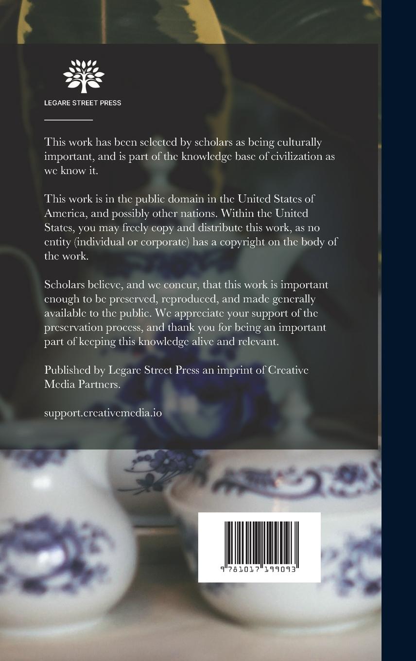 Rückseitencover A Handbook of Ornament With 300 Plates Containing About 3,000 Illustrations of the Elements, and the Application of Decoration to Objects