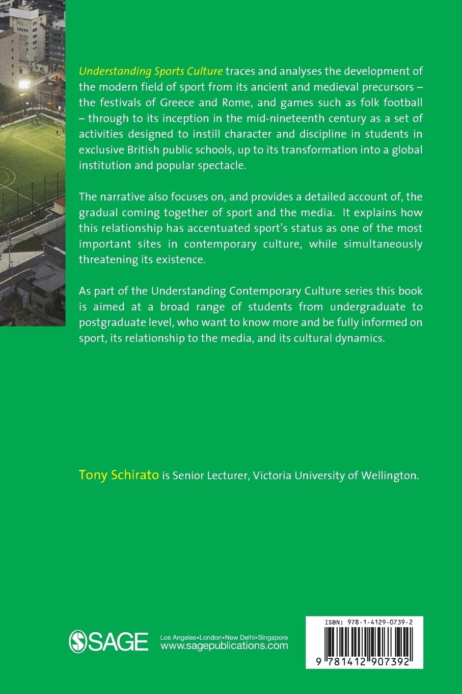 Rückseitencover Understanding Sports Culture