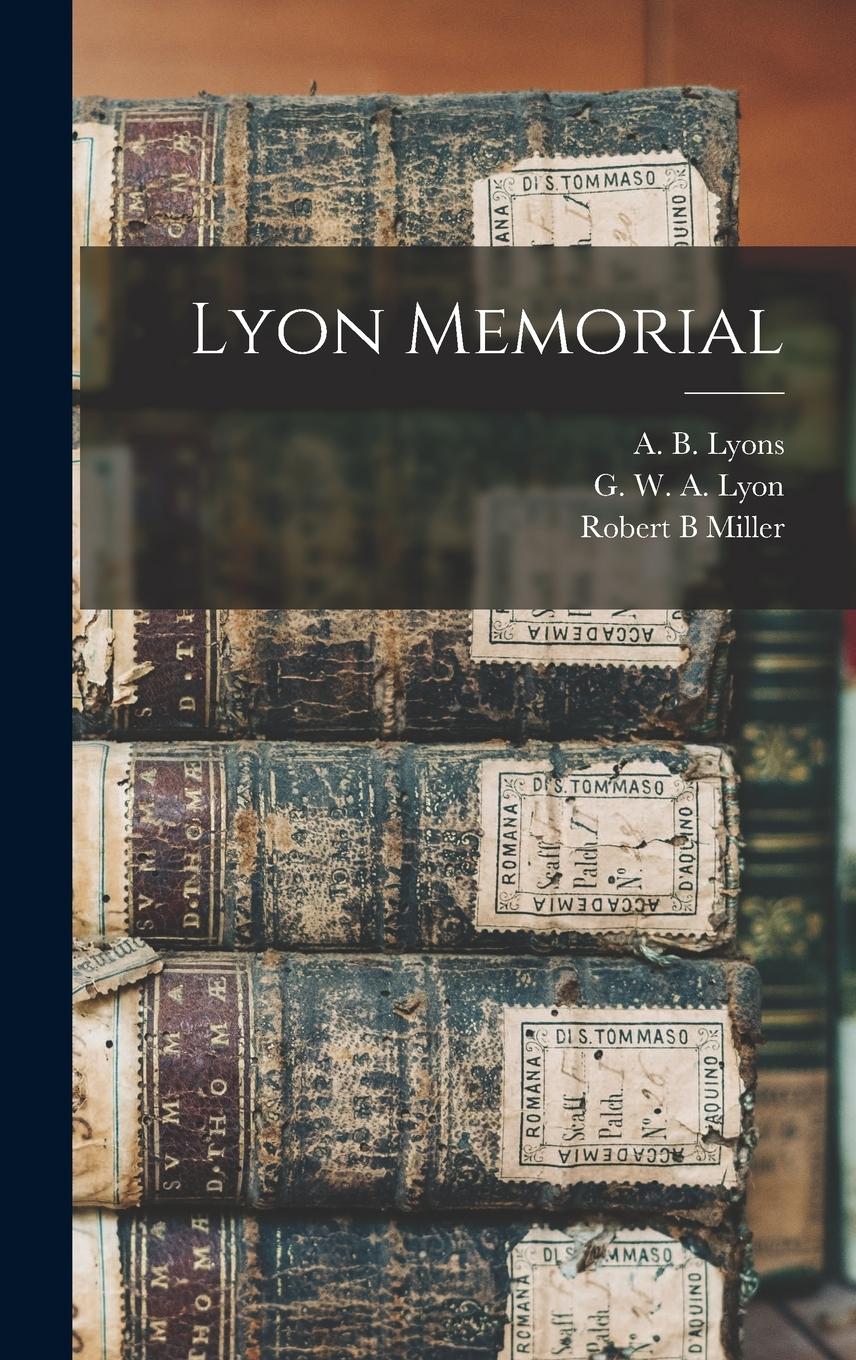 Vorderes Coverbild Lyon Memorial