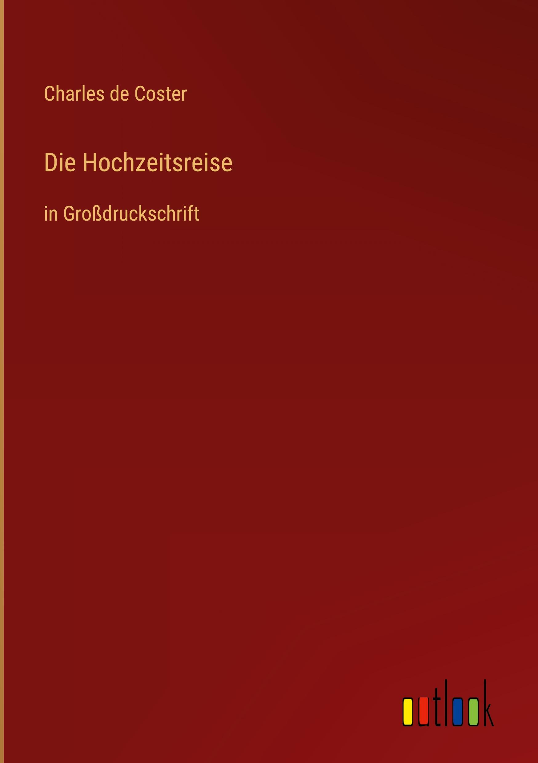 Vorderes Coverbild Die Hochzeitsreise