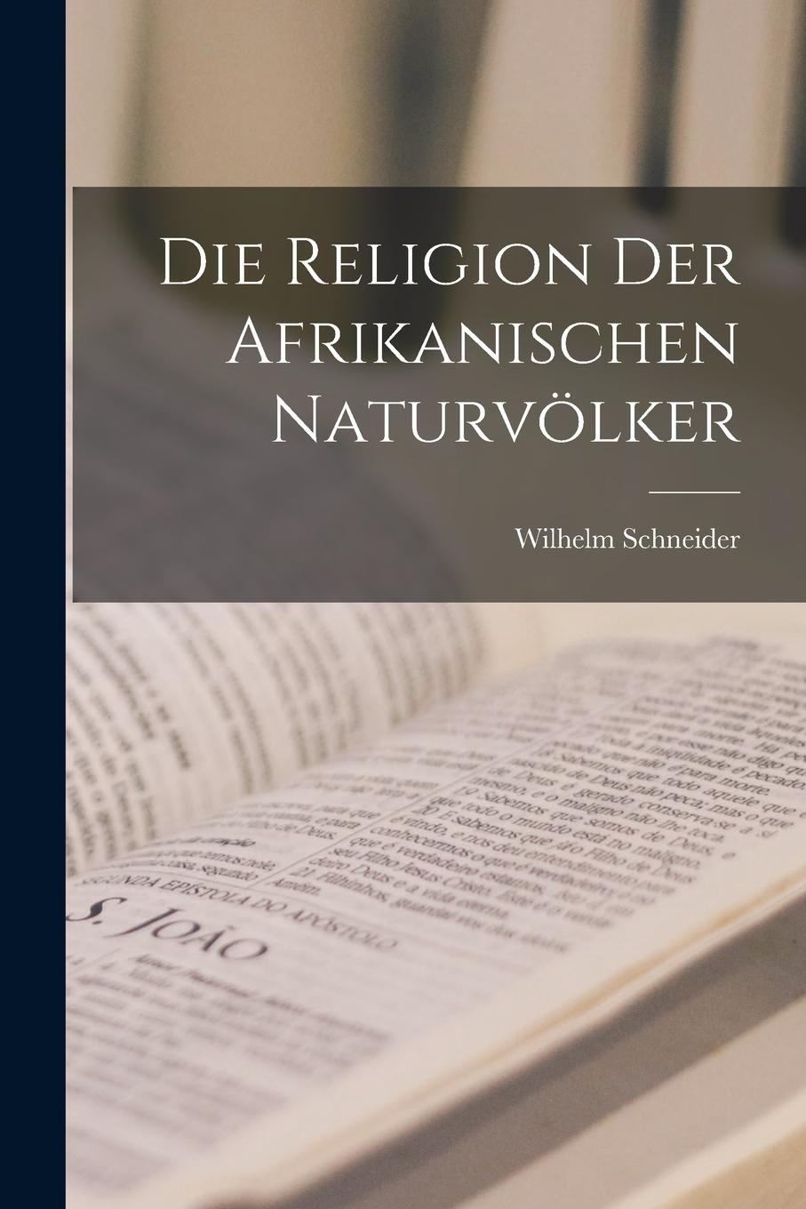 Vorderes Coverbild Die Religion der Afrikanischen Naturvölker