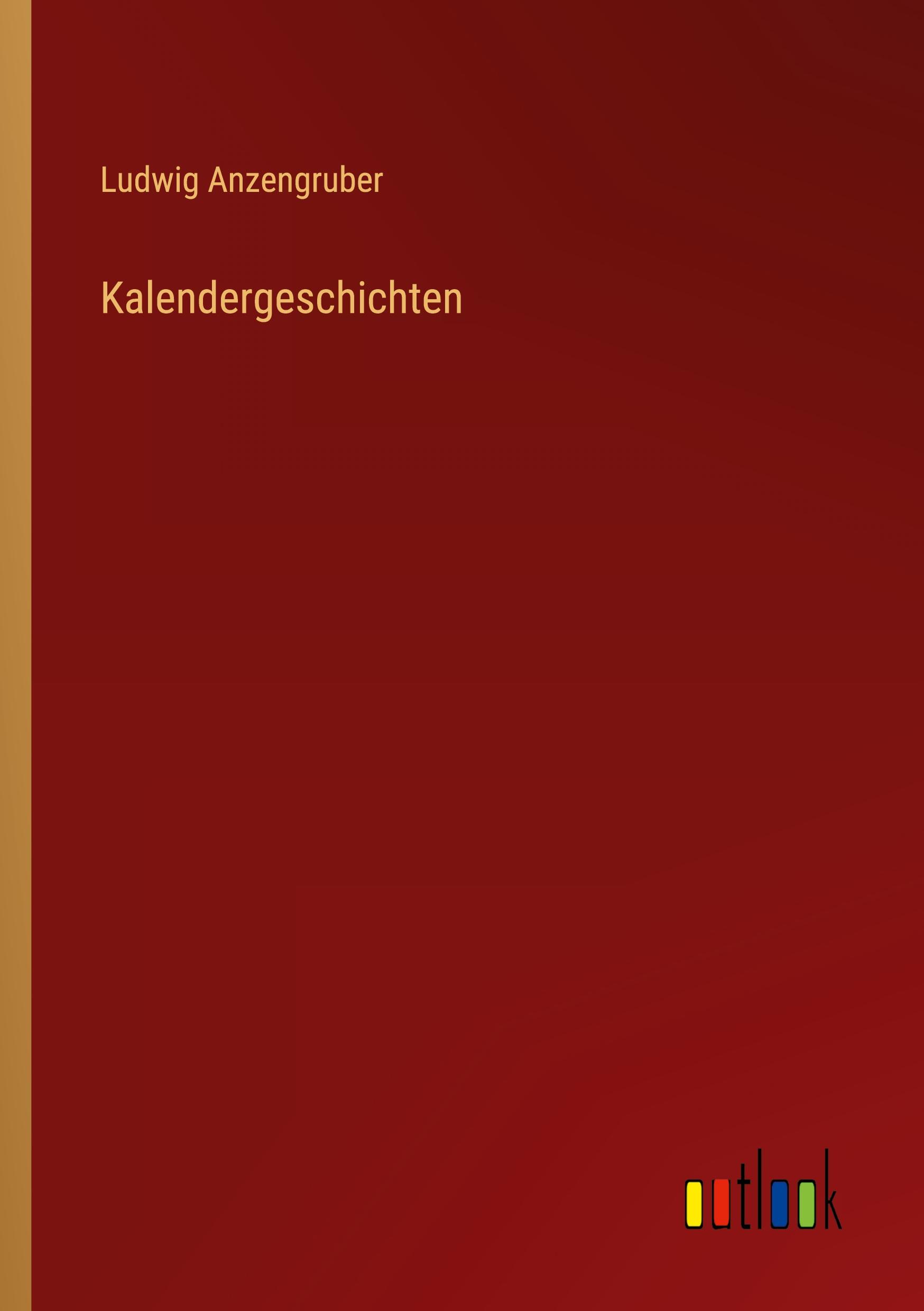 Vorderes Coverbild Kalendergeschichten
