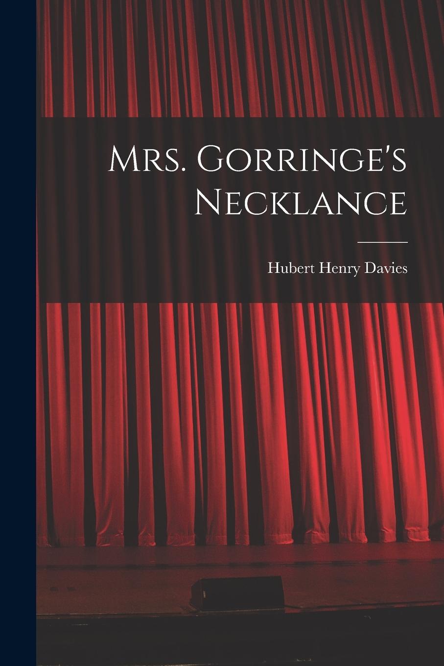 Vorderes Coverbild Mrs. Gorringe's Necklance