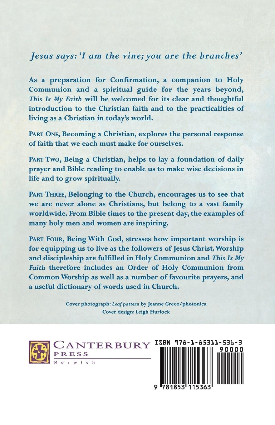 Rückseitencover This Is My Faith