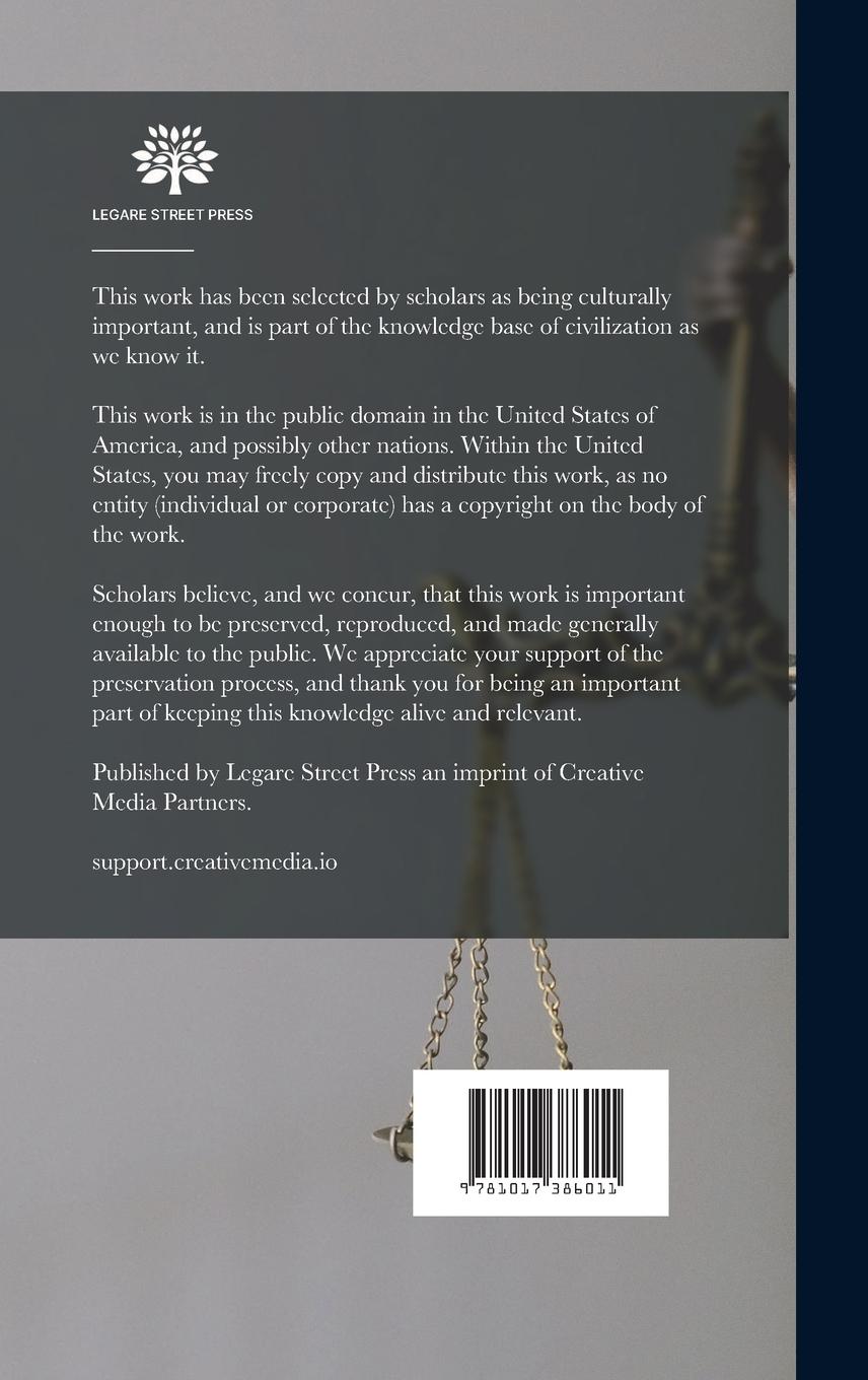 Rückseitencover Corso Teorico-Pratico Di Diritto Civile; Volume 1