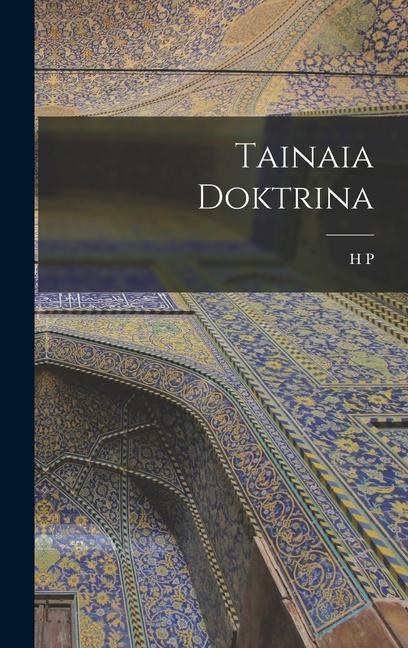 Vorderes Coverbild Tainaia doktrina