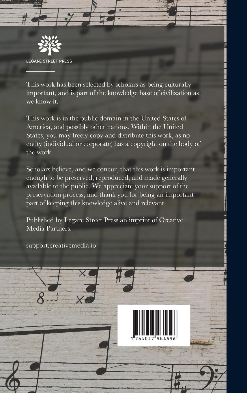Rückseitencover La colombe; opéra comique en deux actes, de J. Barbier et M. Carré. Partition chant et piano réduite par Émile Périer