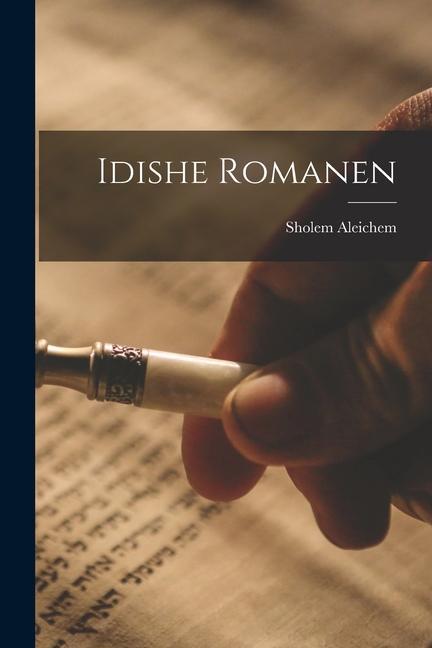 Vorderes Coverbild Idishe romanen