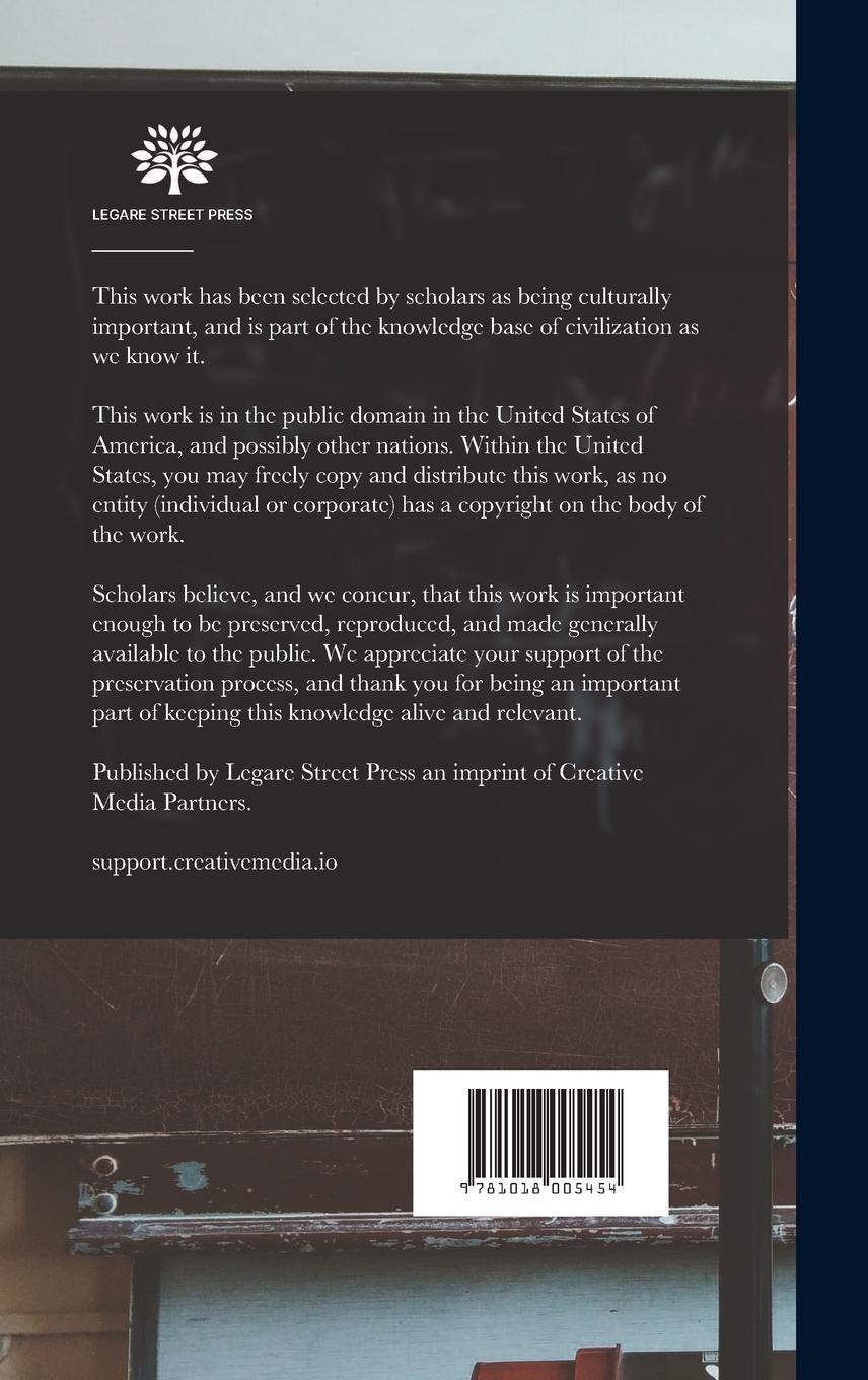 Rückseitencover A Course of Eight Lectures