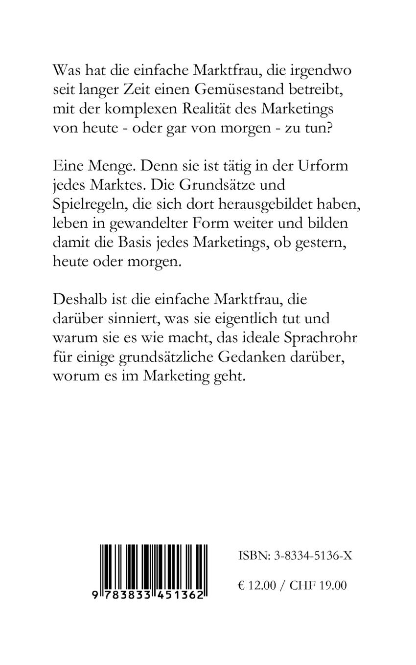 Rückseitencover Die Philosophie der Marktfrau