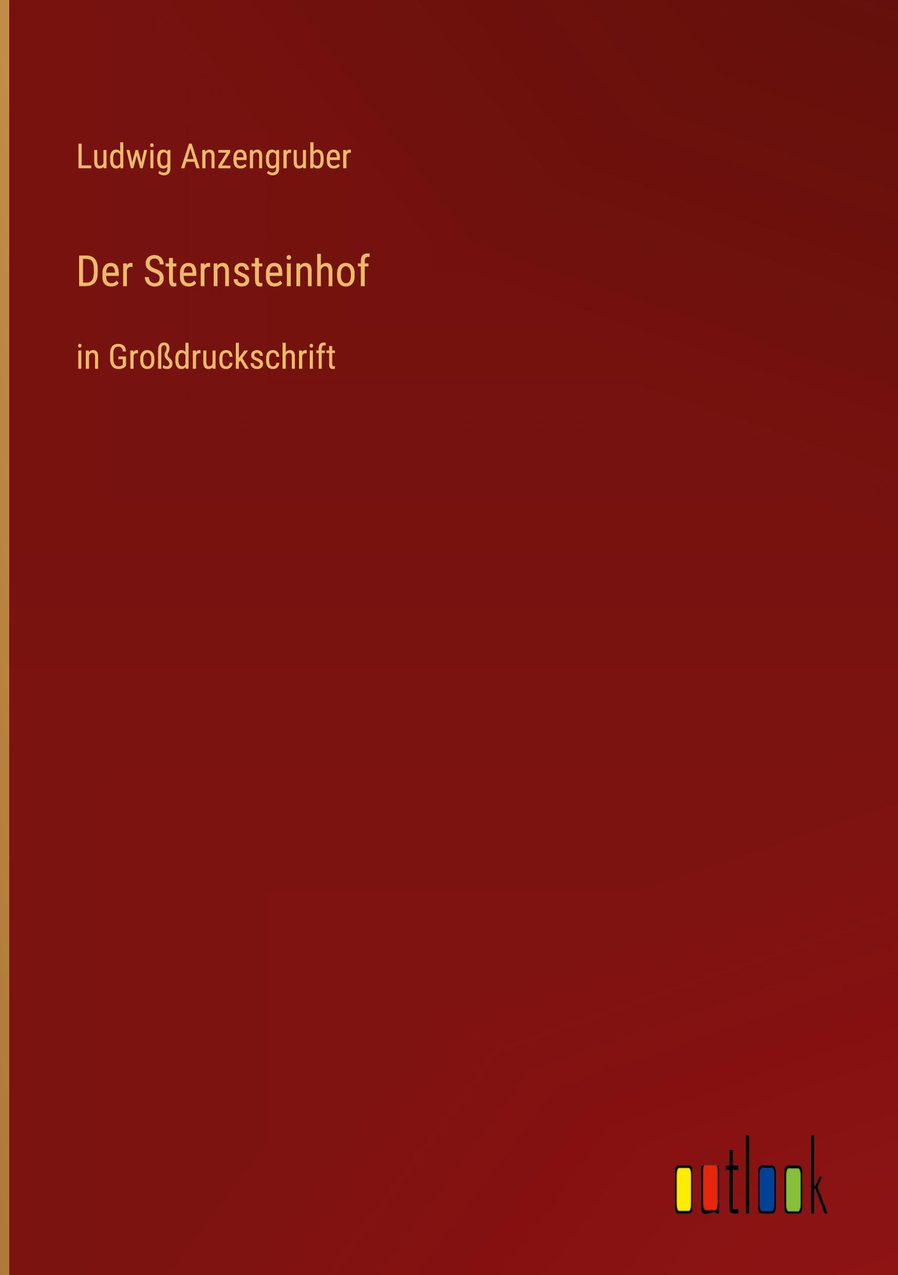 Vorderes Coverbild Der Sternsteinhof