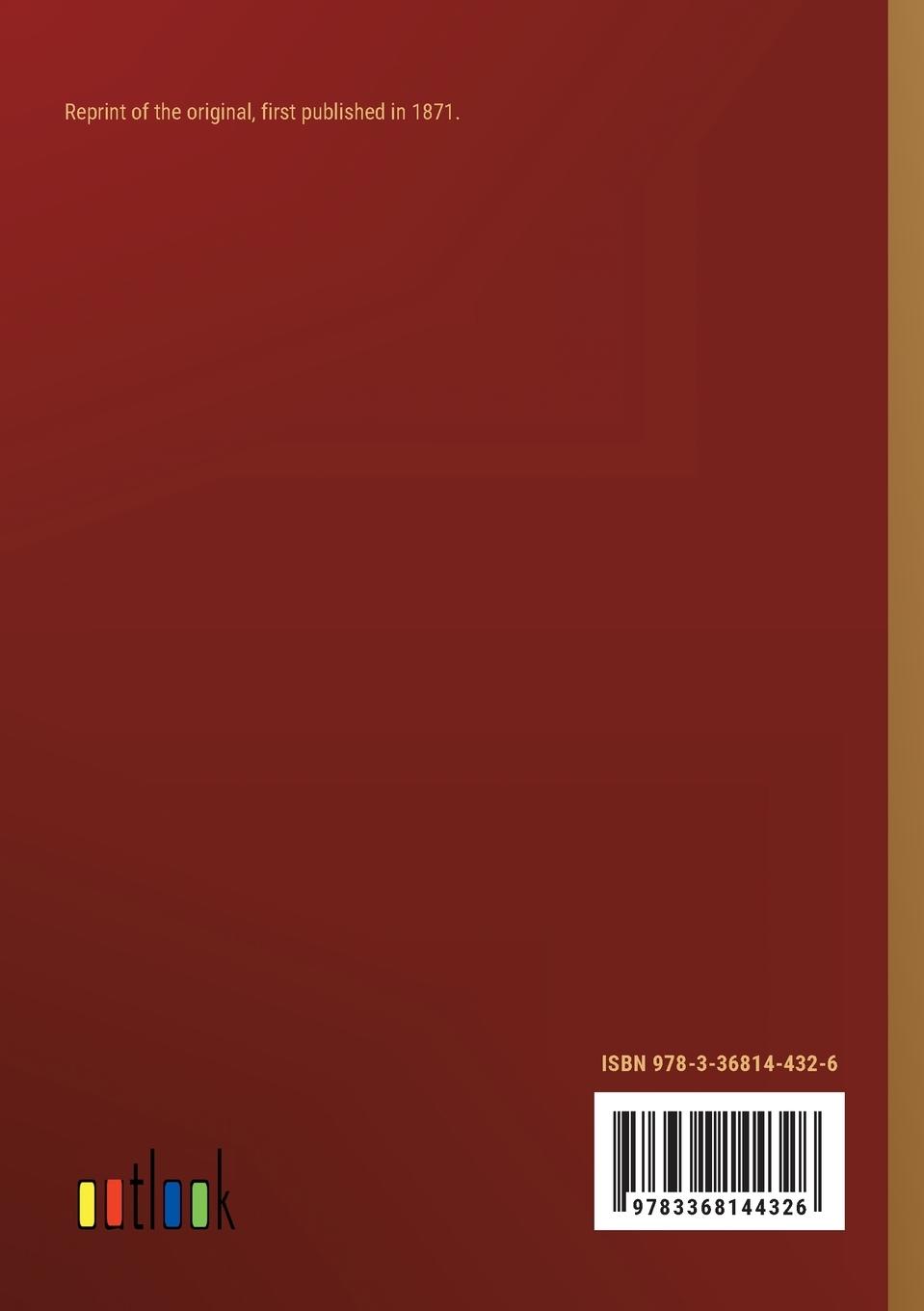 Rückseitencover Memoir of Rev. Michael Wigglesworth