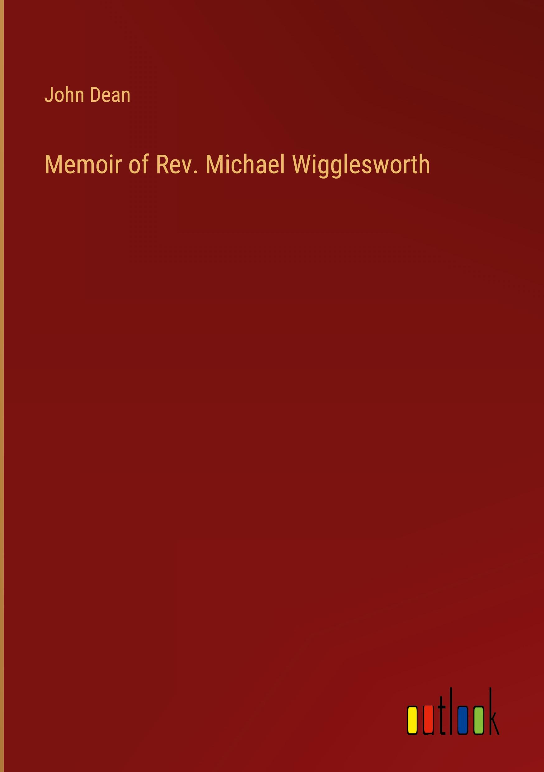 Vorderes Coverbild Memoir of Rev. Michael Wigglesworth