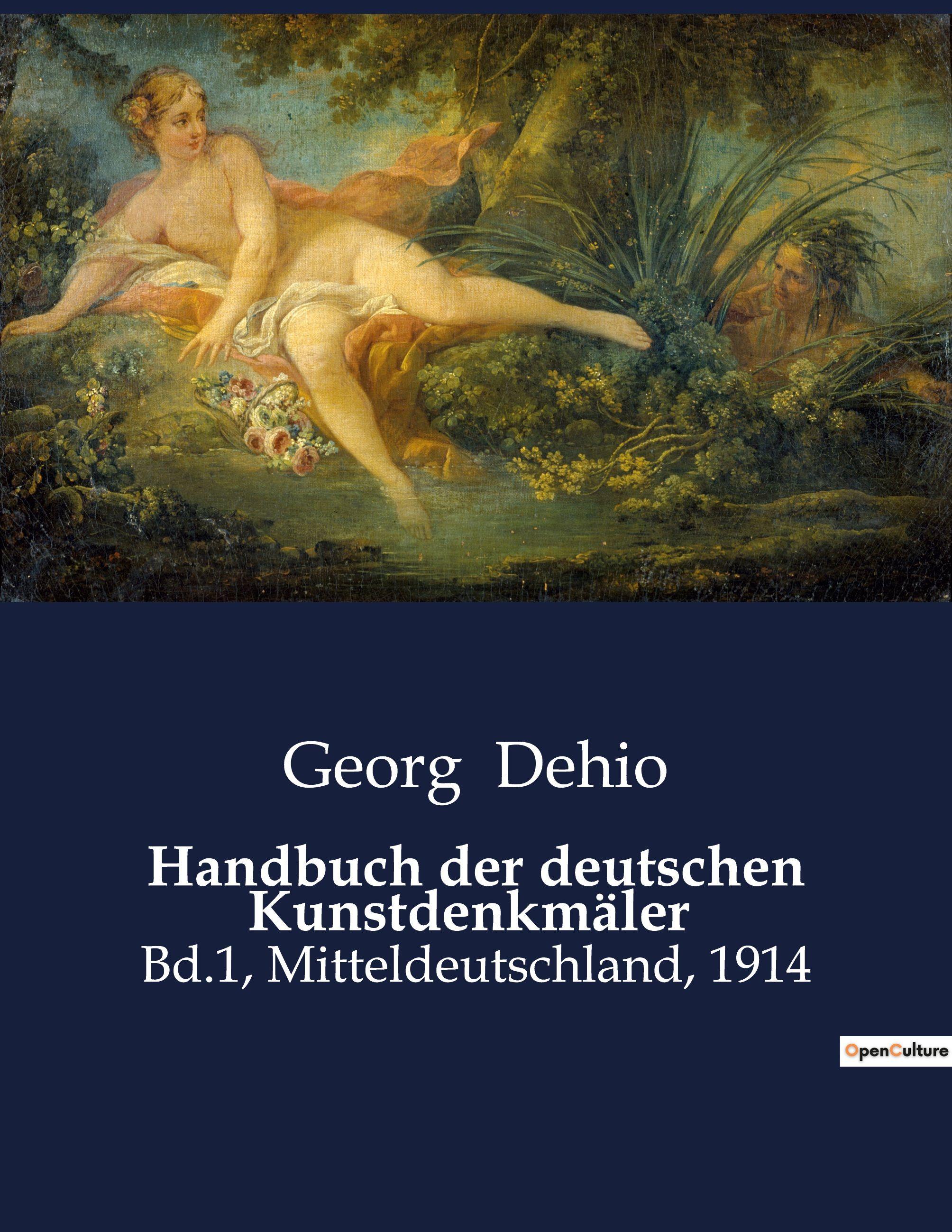 Vorderes Coverbild Handbuch der deutschen Kunstdenkmäler