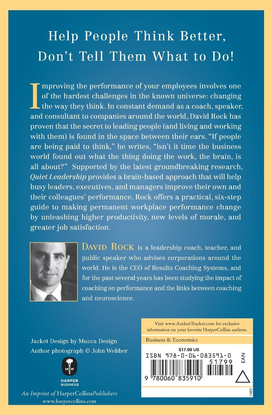 Rückseitencover Quiet Leadership