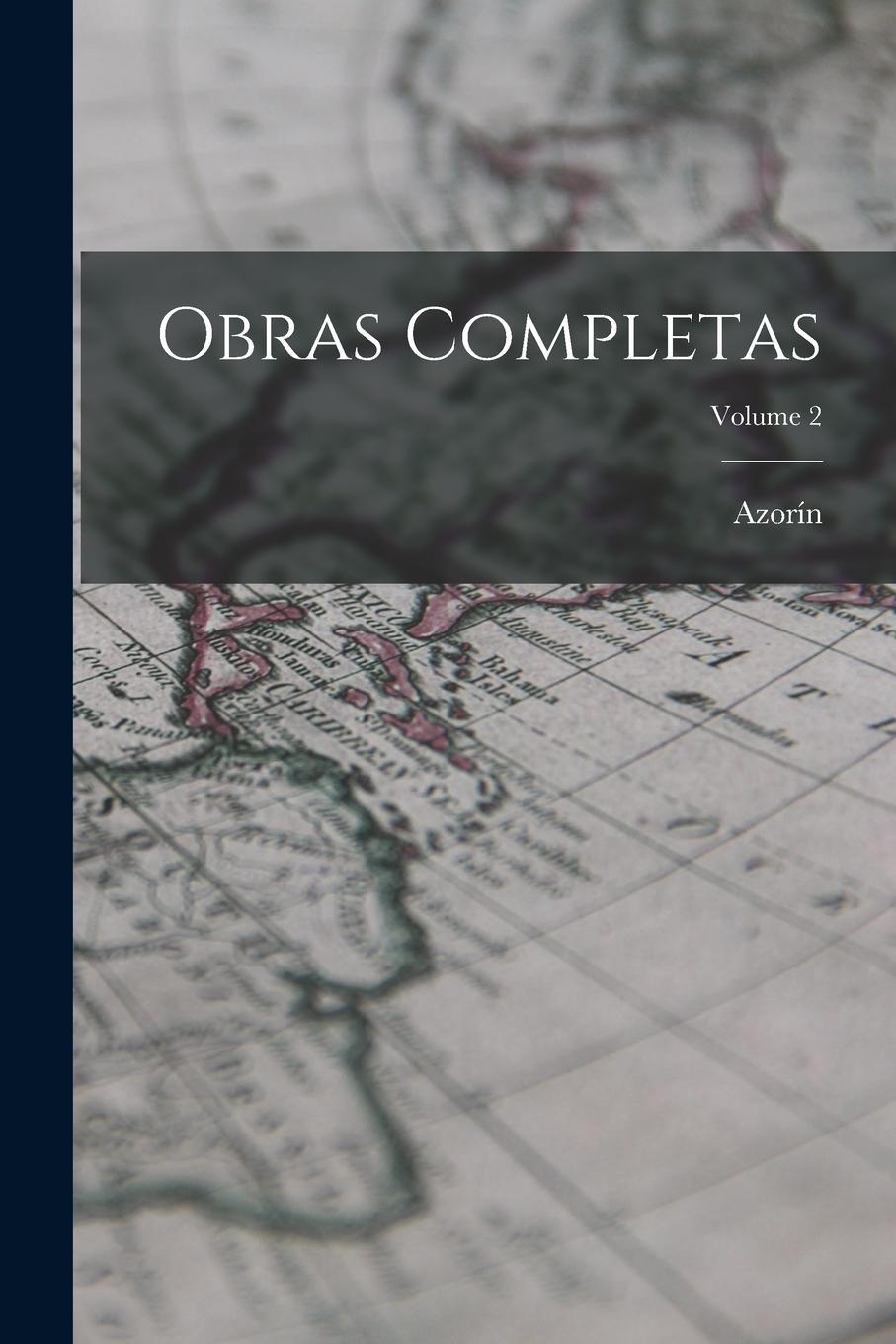 Vorderes Coverbild Obras Completas; Volume 2