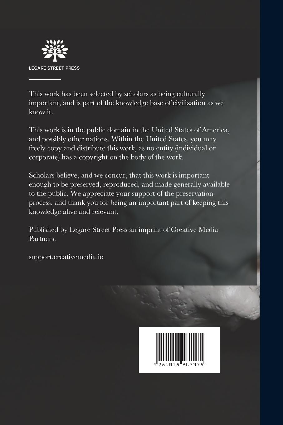 Rückseitencover Studies in General Physiology