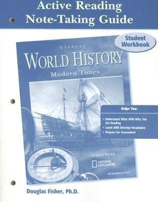 Vorderes Coverbild Glencoe World History, Active Reading Note-Taking Guide Student Workbook: Modern Times