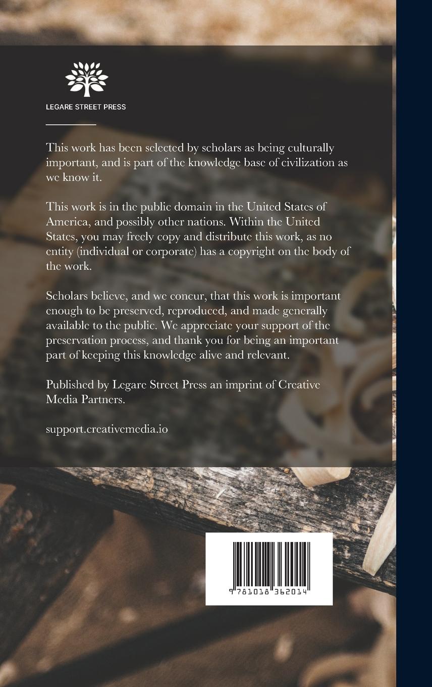 Rückseitencover Woodwork for Secondary Schools: A Text-Book for High Schools and Colleges, Prevocational Elementary Industrial Schools