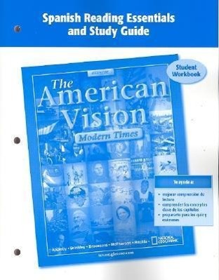 Vorderes Coverbild The American Vision: Modern Times, Spanish Reading Essentials and Study Guide: Student Workbook