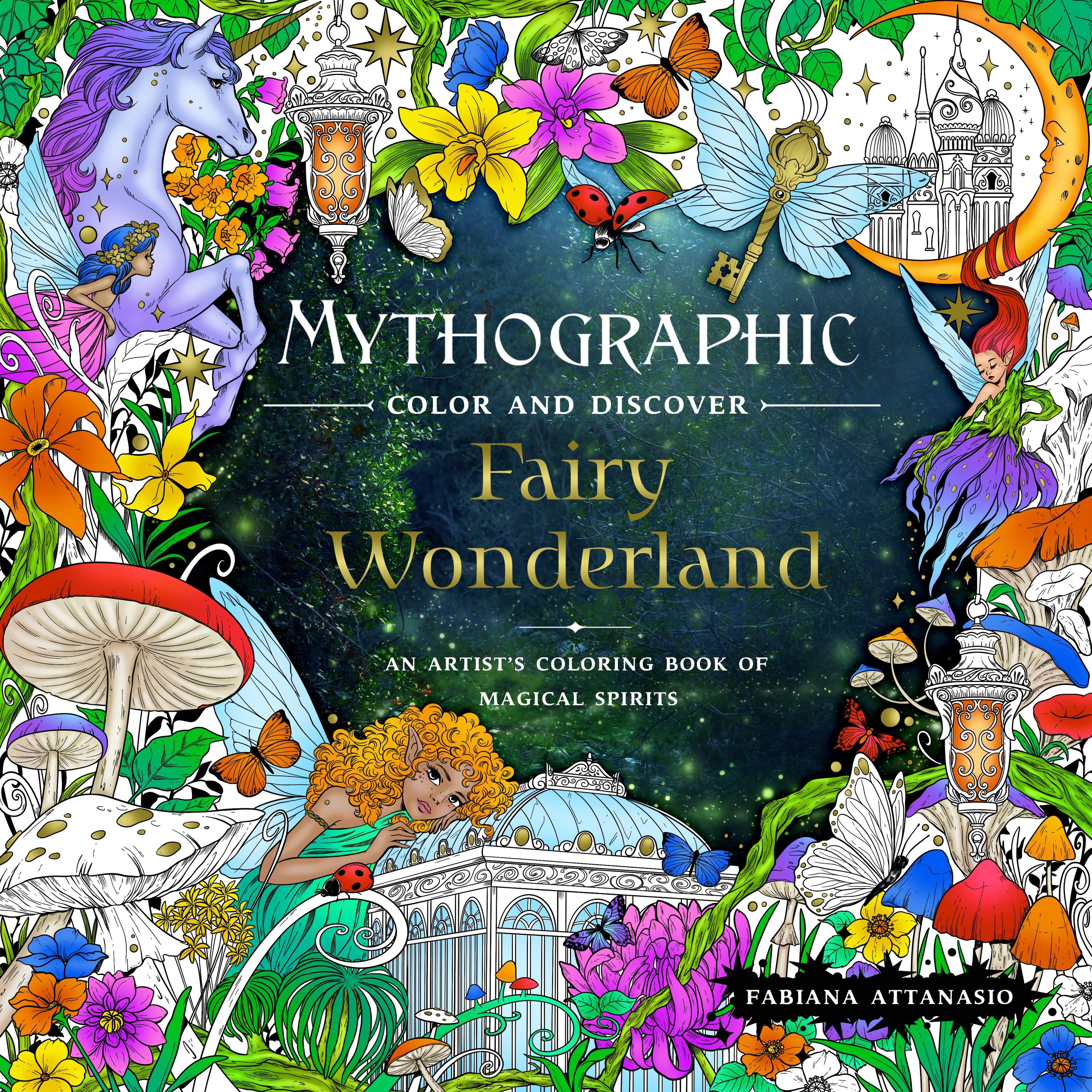 Vorderes Coverbild Mythographic Color and Discover: Fairy Wonderland