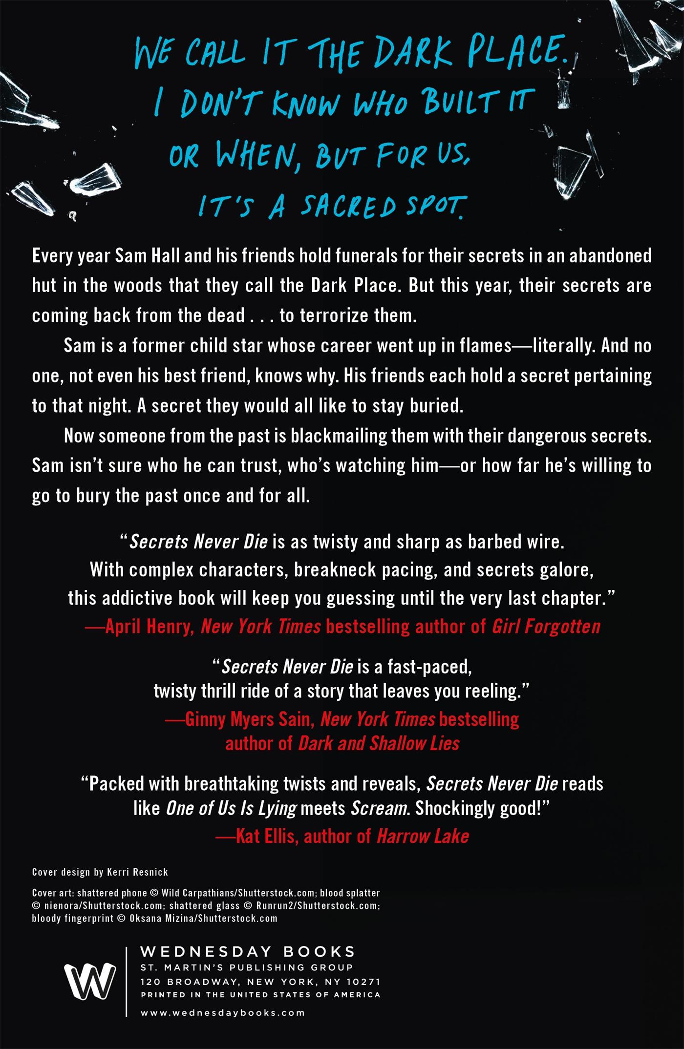 Rückseitencover Secrets Never Die