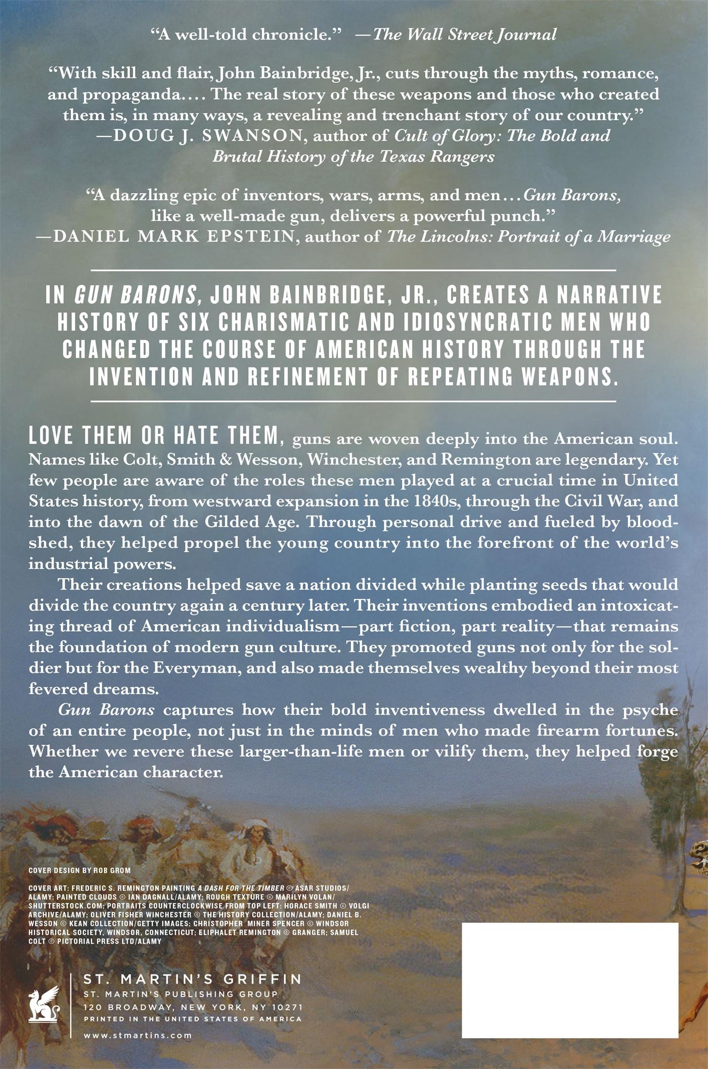 Rückseitencover Gun Barons