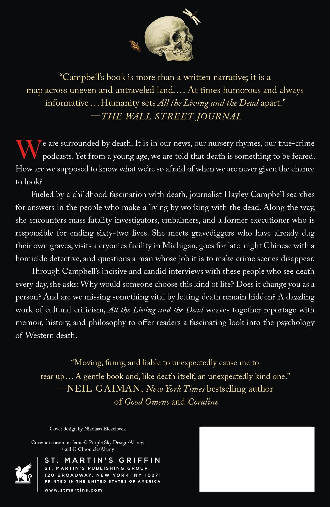 Rückseitencover All the Living and the Dead