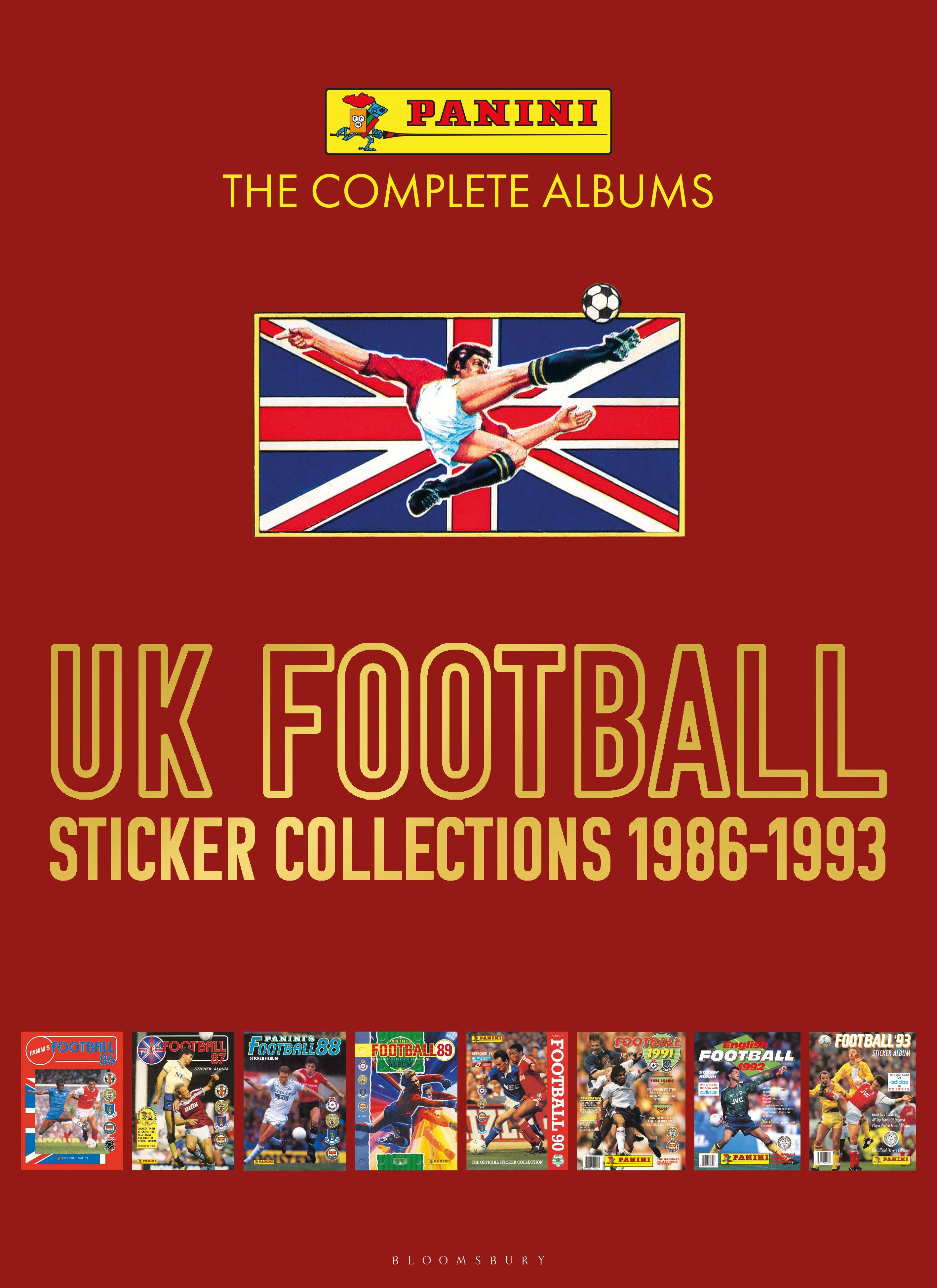 Vorderes Coverbild Panini UK Football Sticker Collections 1986-1993